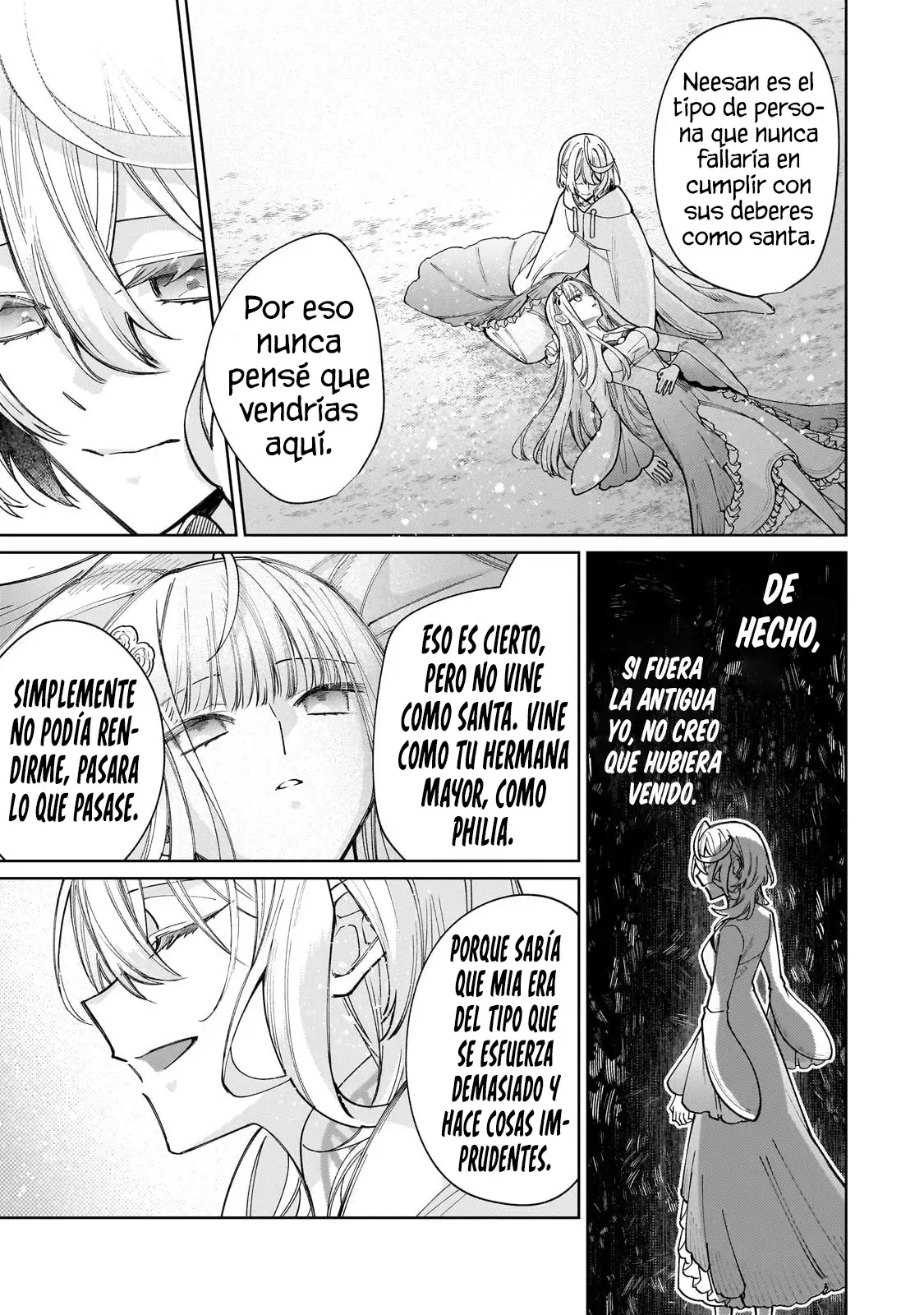 La santa cuyo compromiso se rompió cuando se volvió demasiado perfecta es vendida a un reino vecino Capitulo 26: Porque quería verte una vez más página 15