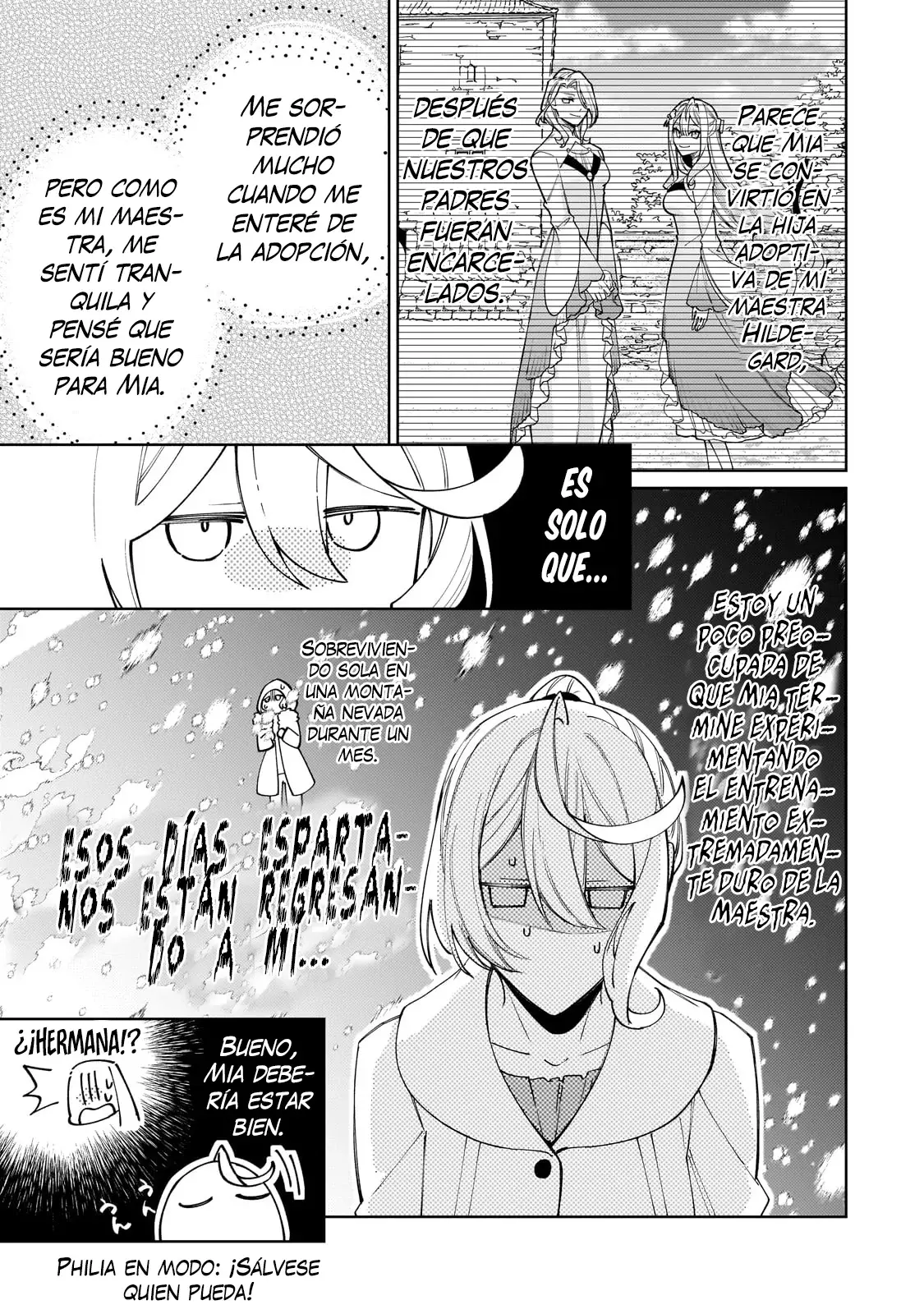 La santa cuyo compromiso se rompió cuando se volvió demasiado perfecta es vendida a un reino vecino Capitulo 27: Un Lugar Pacífico página 23