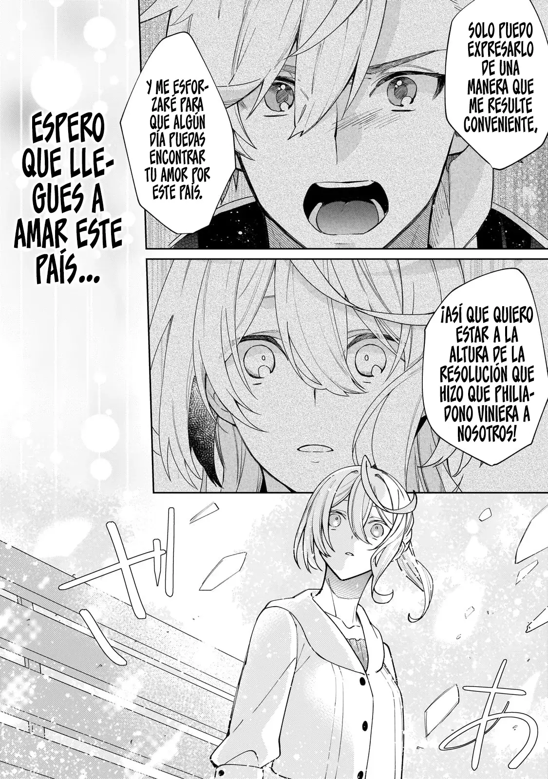 La santa cuyo compromiso se rompió cuando se volvió demasiado perfecta es vendida a un reino vecino Capitulo 27: Un Lugar Pacífico página 28