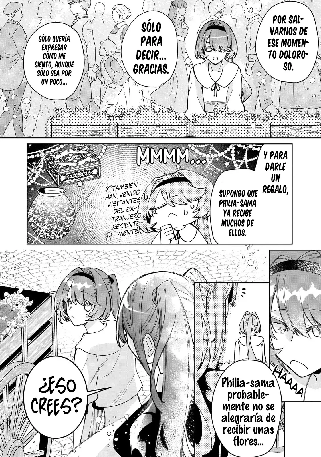 La santa cuyo compromiso se rompió cuando se volvió demasiado perfecta es vendida a un reino vecino Capitulo 28: Sentimientos Dedicados a la Santa página 16