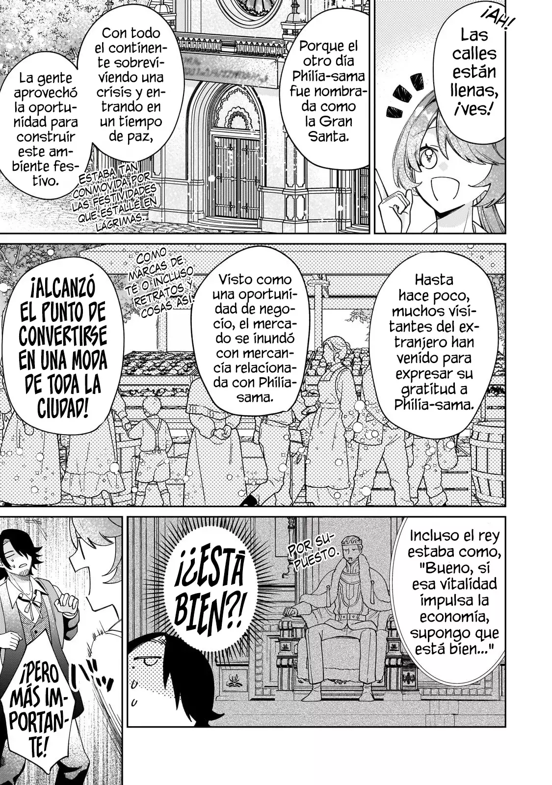 La santa cuyo compromiso se rompió cuando se volvió demasiado perfecta es vendida a un reino vecino Capitulo 28: Sentimientos Dedicados a la Santa página 7
