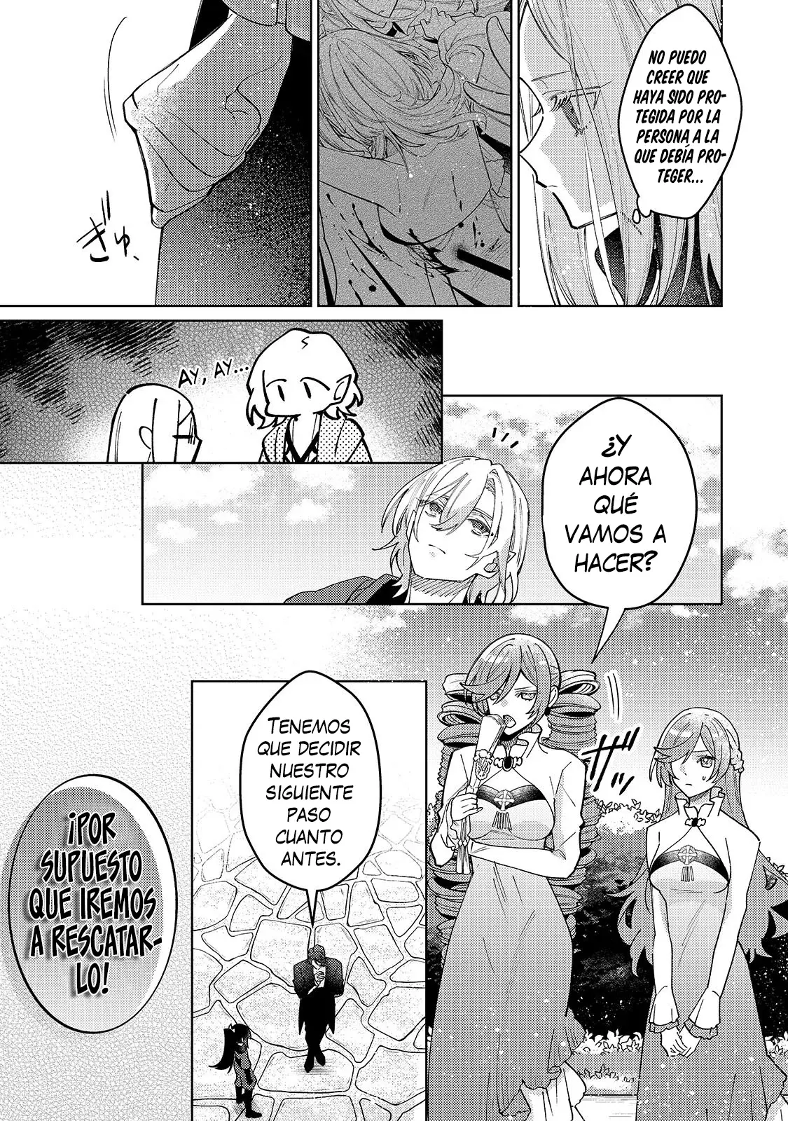 La santa cuyo compromiso se rompió cuando se volvió demasiado perfecta es vendida a un reino vecino Capitulo 35 página 4