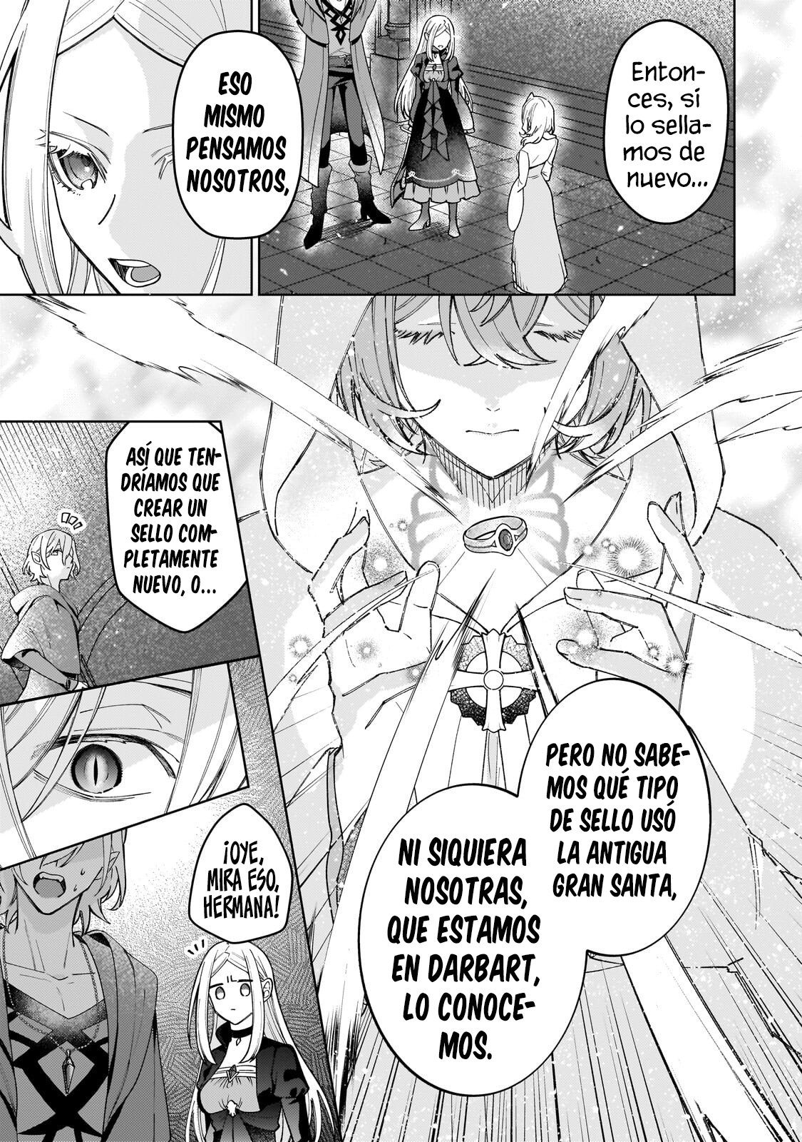 La santa cuyo compromiso se rompió cuando se volvió demasiado perfecta es vendida a un reino vecino Capitulo 37 página 8