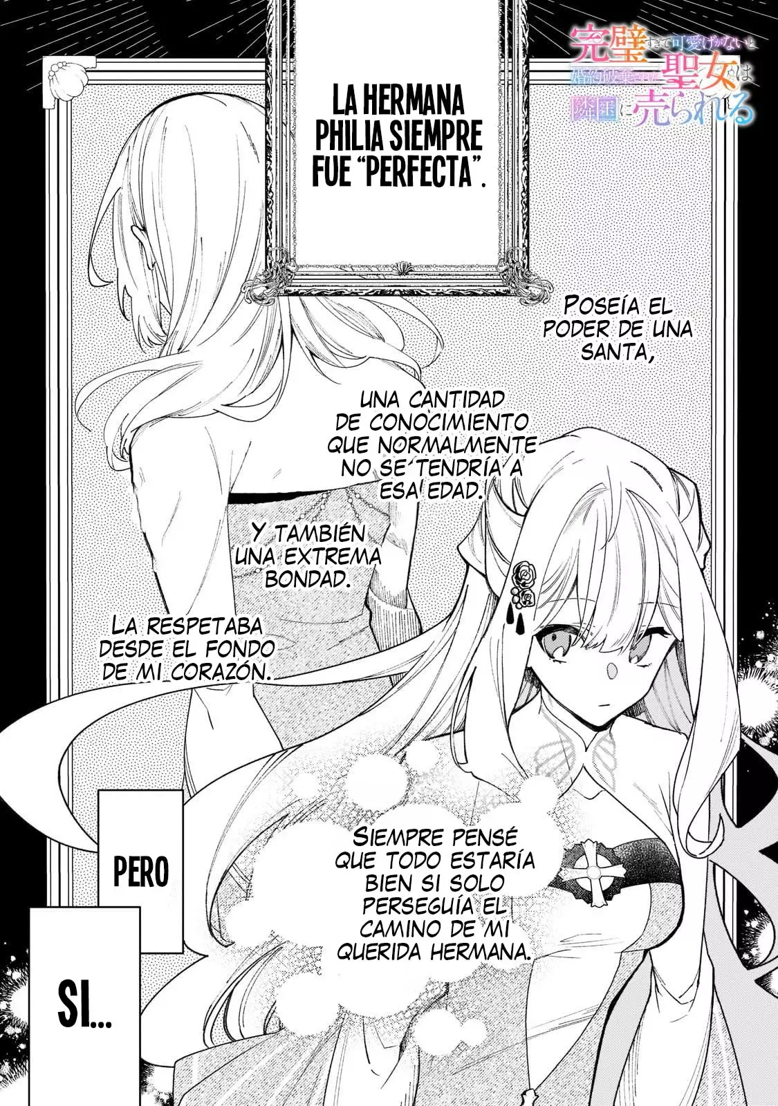 La santa cuyo compromiso se rompió cuando se volvió demasiado perfecta es vendida a un reino vecino Capitulo 5 página 3