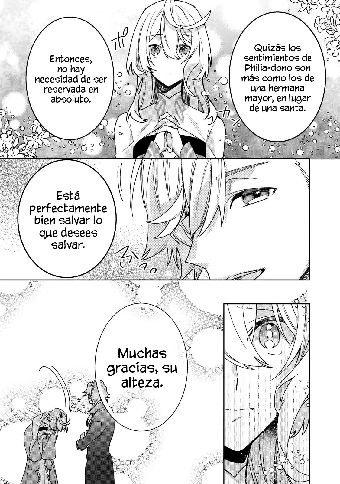 La santa cuyo compromiso se rompió cuando se volvió demasiado perfecta es vendida a un reino vecino Capitulo 6 página 27