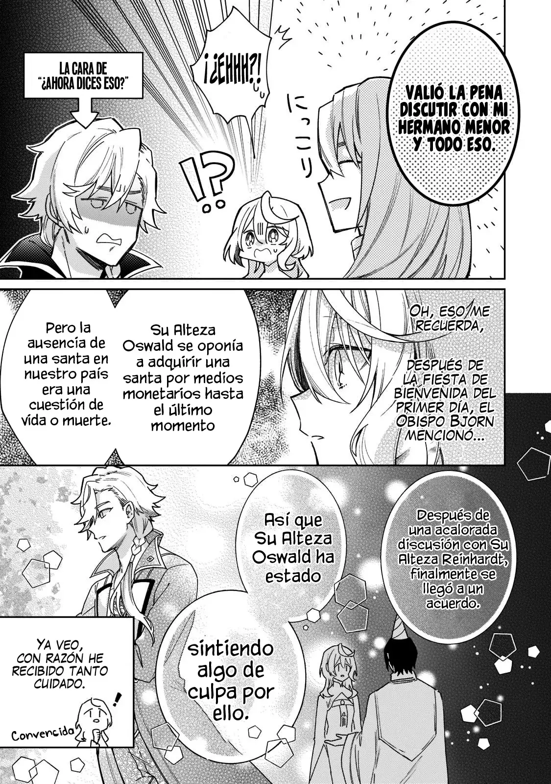 La santa cuyo compromiso se rompió cuando se volvió demasiado perfecta es vendida a un reino vecino Capitulo 7 página 13