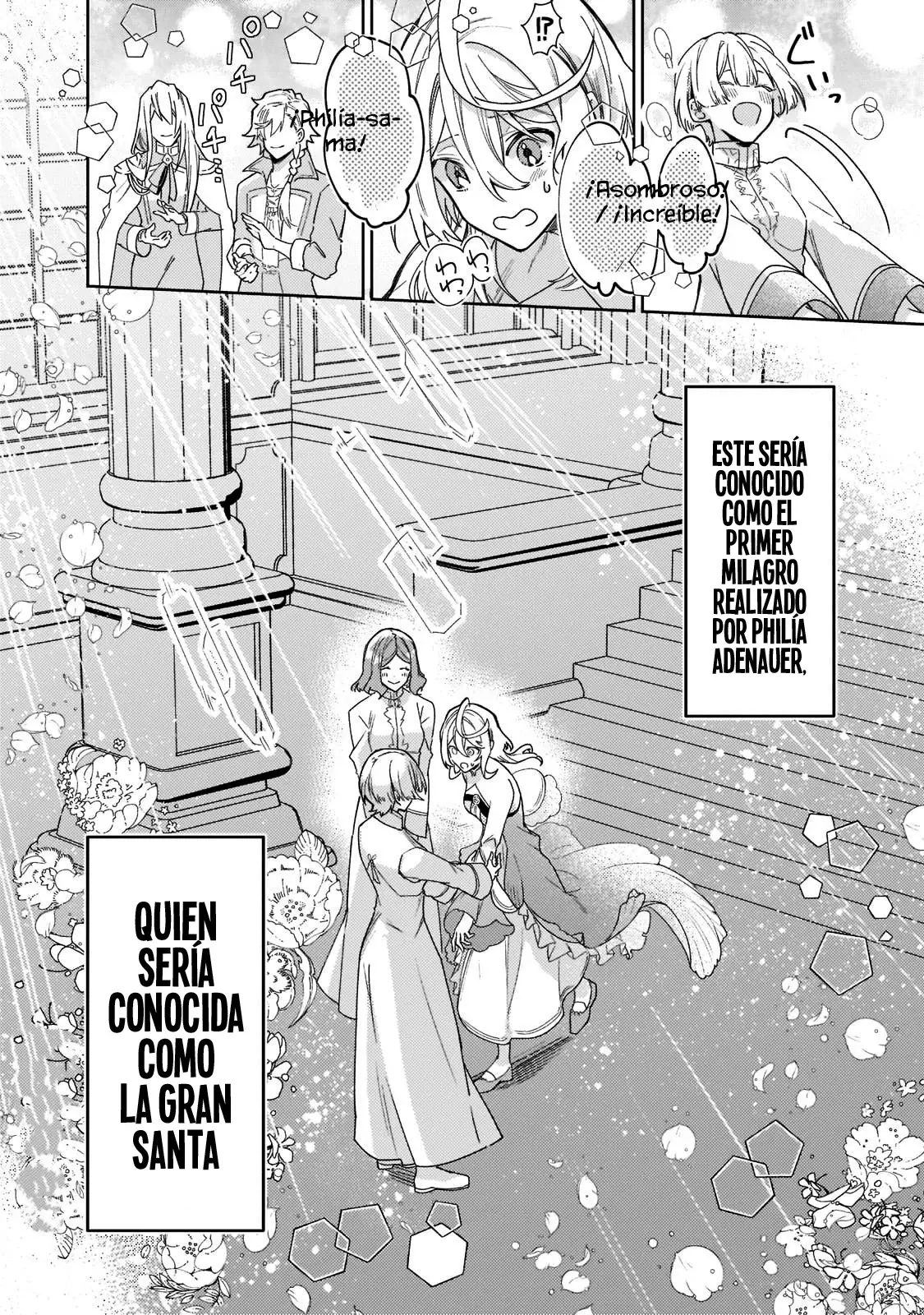 La santa cuyo compromiso se rompió cuando se volvió demasiado perfecta es vendida a un reino vecino Capitulo 7 página 28