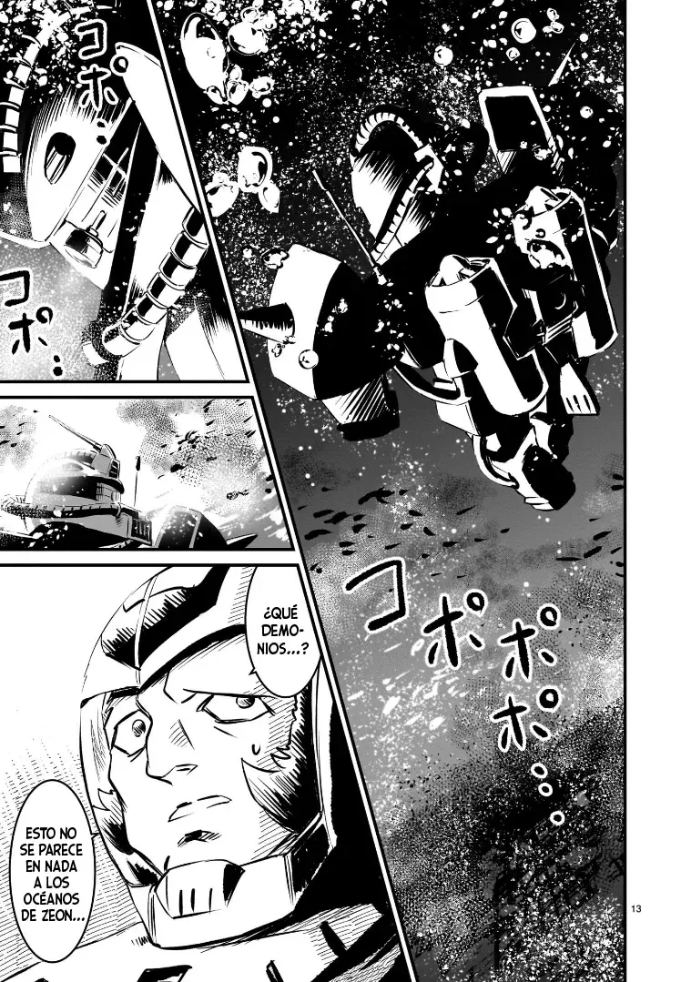 Mobile Suit Gundam: The battle tales of Flanagan Boone Capitulo 1 página 12