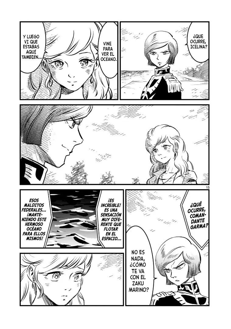 Mobile Suit Gundam: The battle tales of Flanagan Boone Capitulo 1 página 14