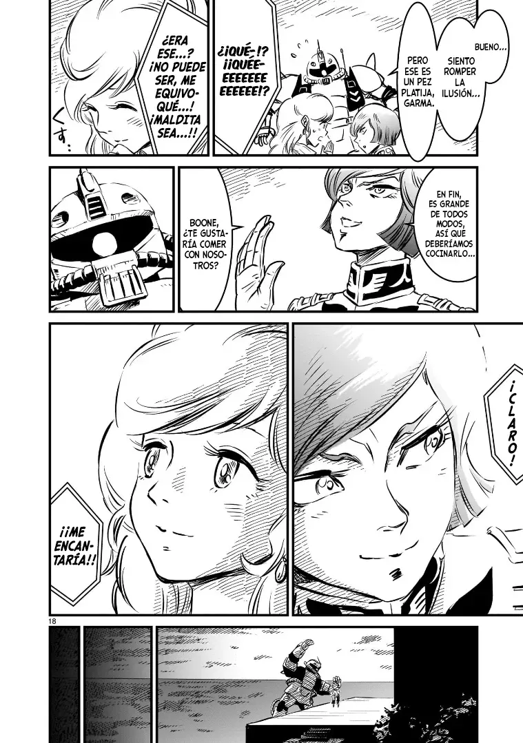 Mobile Suit Gundam: The battle tales of Flanagan Boone Capitulo 1 página 17