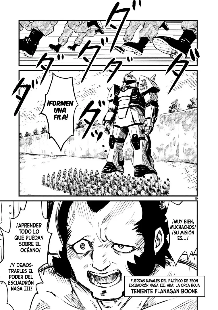 Mobile Suit Gundam: The battle tales of Flanagan Boone Capitulo 1 página 18