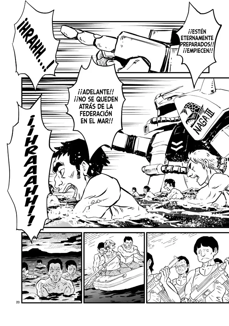 Mobile Suit Gundam: The battle tales of Flanagan Boone Capitulo 1 página 19