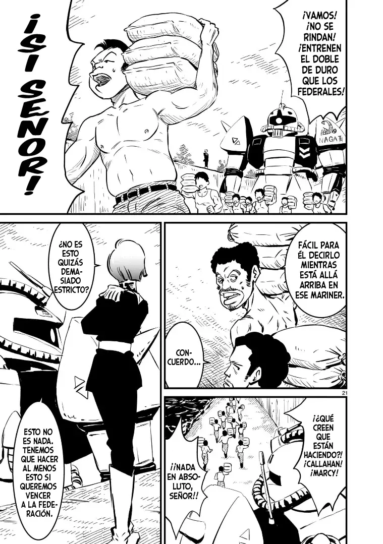 Mobile Suit Gundam: The battle tales of Flanagan Boone Capitulo 1 página 20
