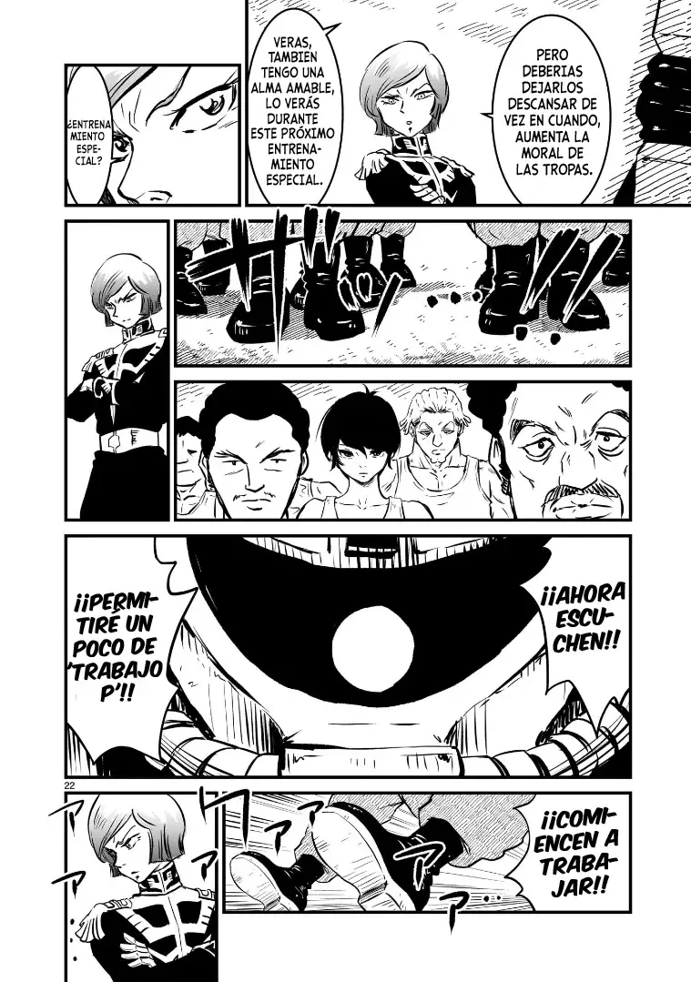 Mobile Suit Gundam: The battle tales of Flanagan Boone Capitulo 1 página 21