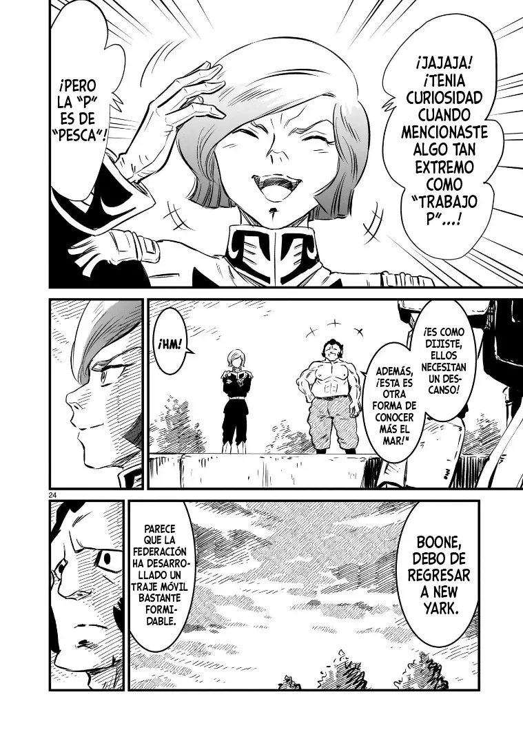 Mobile Suit Gundam: The battle tales of Flanagan Boone Capitulo 1 página 23