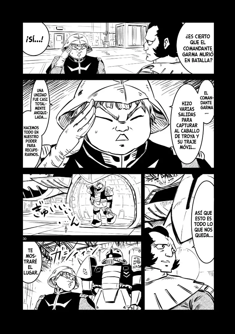 Mobile Suit Gundam: The battle tales of Flanagan Boone Capitulo 1 página 29