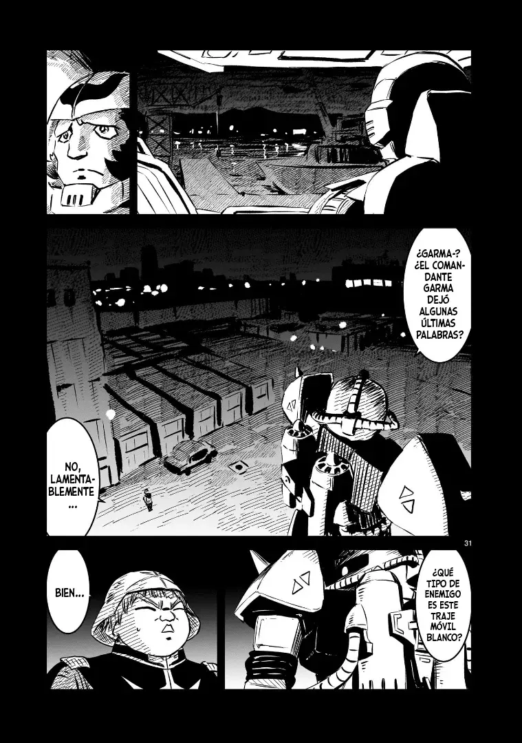 Mobile Suit Gundam: The battle tales of Flanagan Boone Capitulo 1 página 30