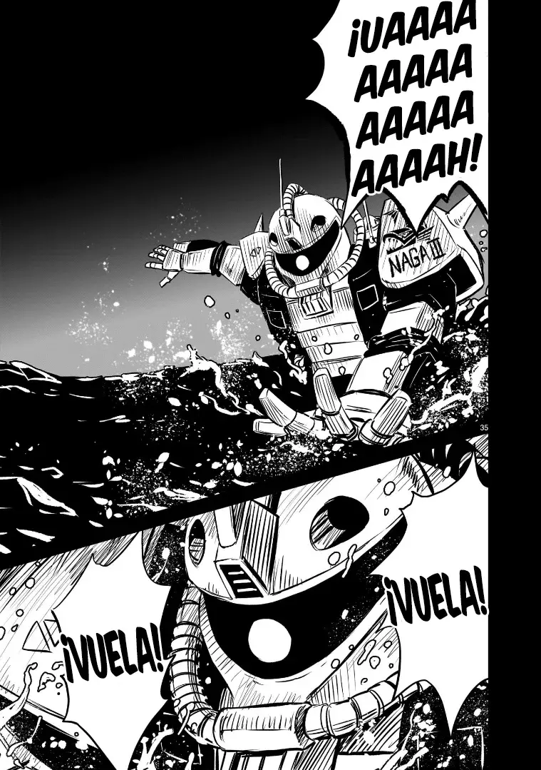 Mobile Suit Gundam: The battle tales of Flanagan Boone Capitulo 1 página 34