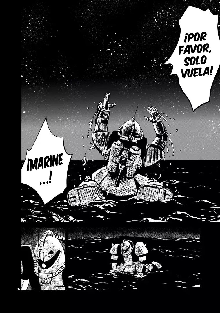 Mobile Suit Gundam: The battle tales of Flanagan Boone Capitulo 1 página 35