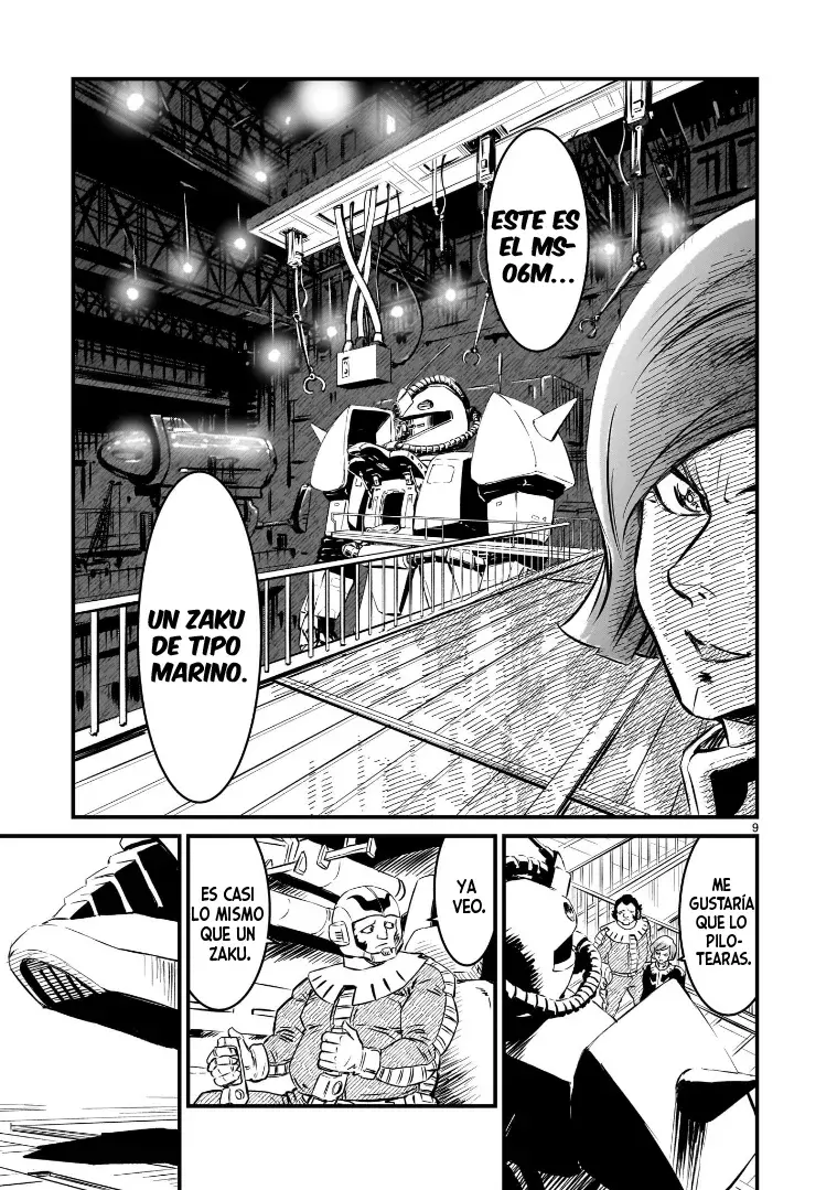 Mobile Suit Gundam: The battle tales of Flanagan Boone Capitulo 1 página 9