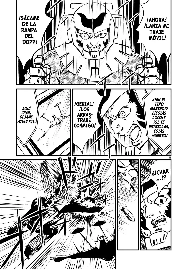 Mobile Suit Gundam: The battle tales of Flanagan Boone Capitulo 2 página 15