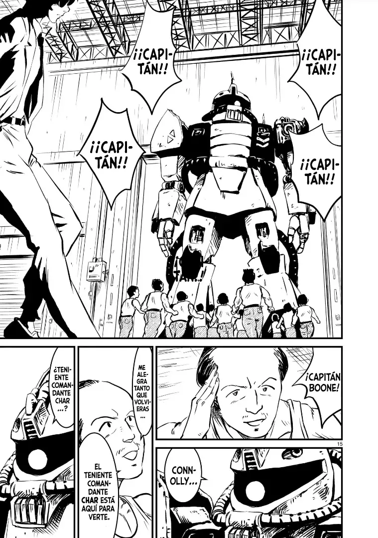 Mobile Suit Gundam: The battle tales of Flanagan Boone Capitulo 3 página 13