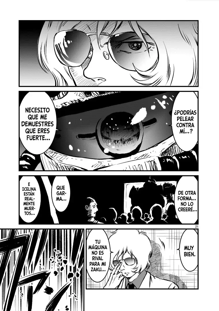 Mobile Suit Gundam: The battle tales of Flanagan Boone Capitulo 3 página 19