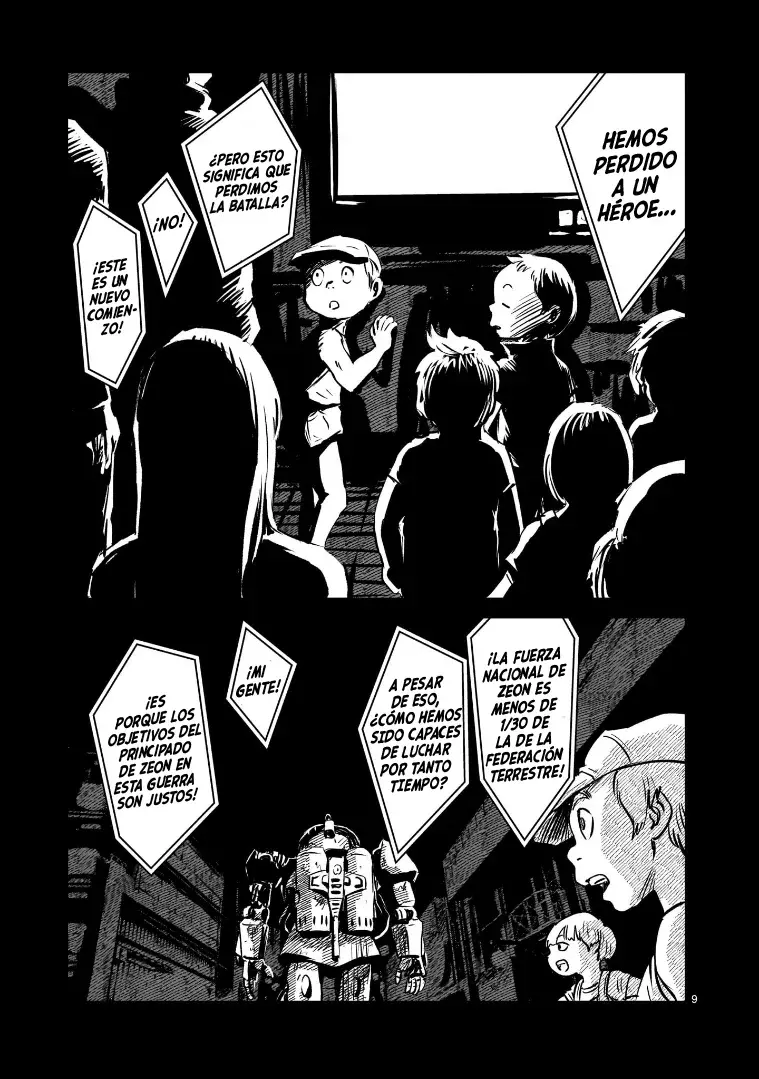 Mobile Suit Gundam: The battle tales of Flanagan Boone Capitulo 3 página 8