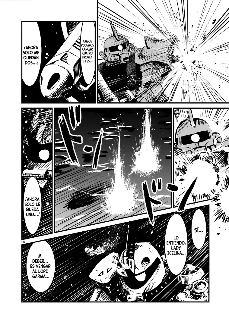 Mobile Suit Gundam: The battle tales of Flanagan Boone Capitulo 4 página 14