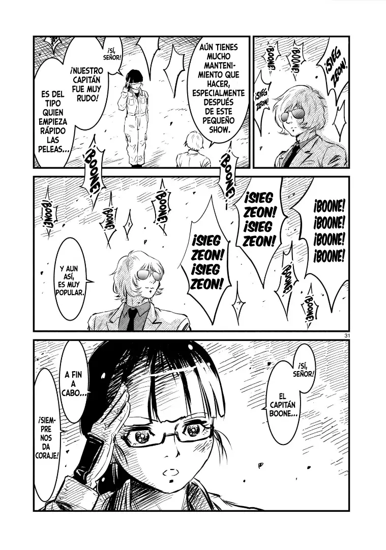 Mobile Suit Gundam: The battle tales of Flanagan Boone Capitulo 4 página 28