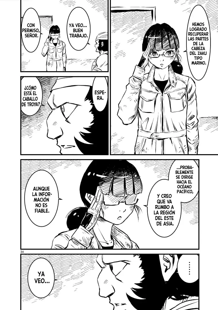Mobile Suit Gundam: The battle tales of Flanagan Boone Capitulo 4 página 31
