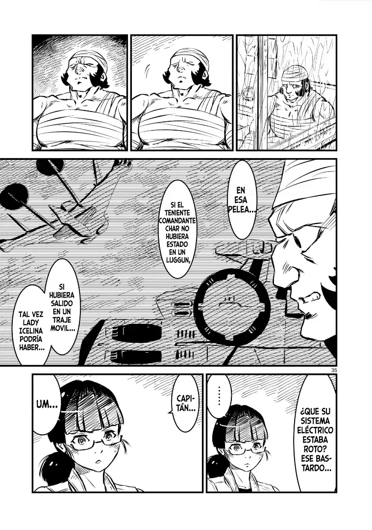 Mobile Suit Gundam: The battle tales of Flanagan Boone Capitulo 4 página 32