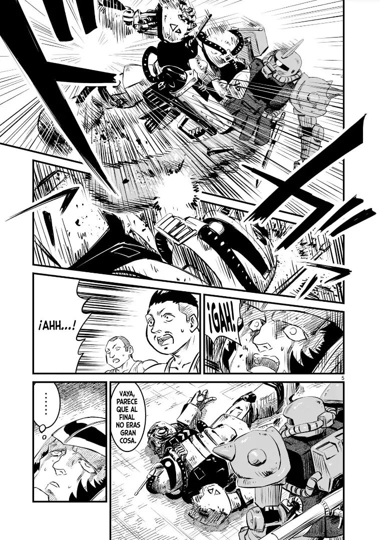 Mobile Suit Gundam: The battle tales of Flanagan Boone Capitulo 4 página 5