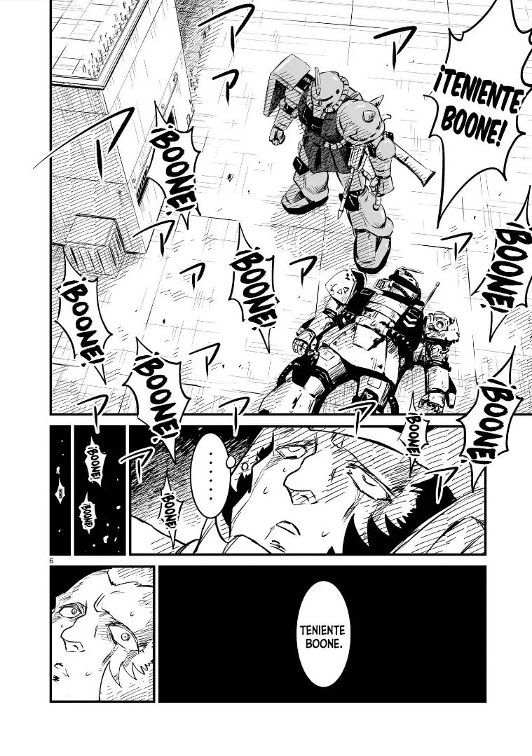 Mobile Suit Gundam: The battle tales of Flanagan Boone Capitulo 4 página 6
