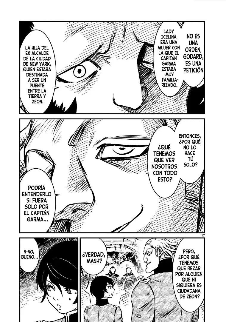 Mobile Suit Gundam: The battle tales of Flanagan Boone Capitulo 5 página 17