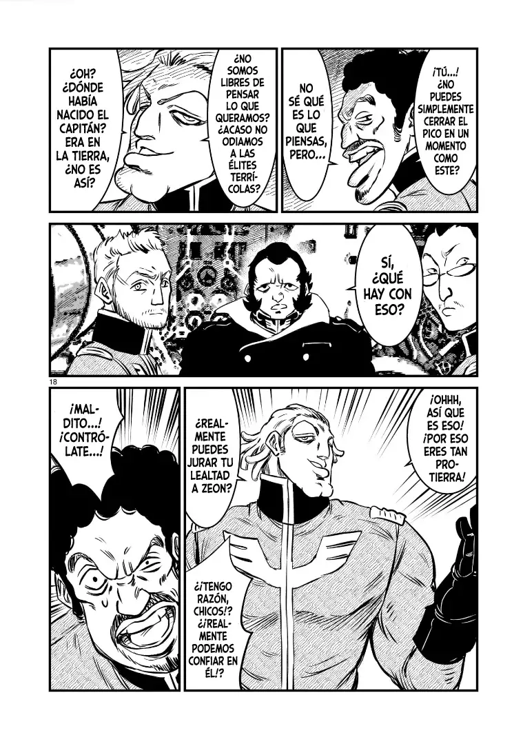 Mobile Suit Gundam: The battle tales of Flanagan Boone Capitulo 5 página 18