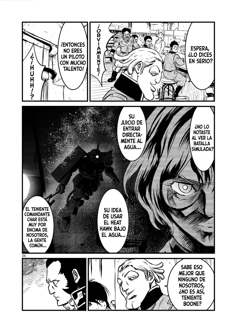 Mobile Suit Gundam: The battle tales of Flanagan Boone Capitulo 5 página 24