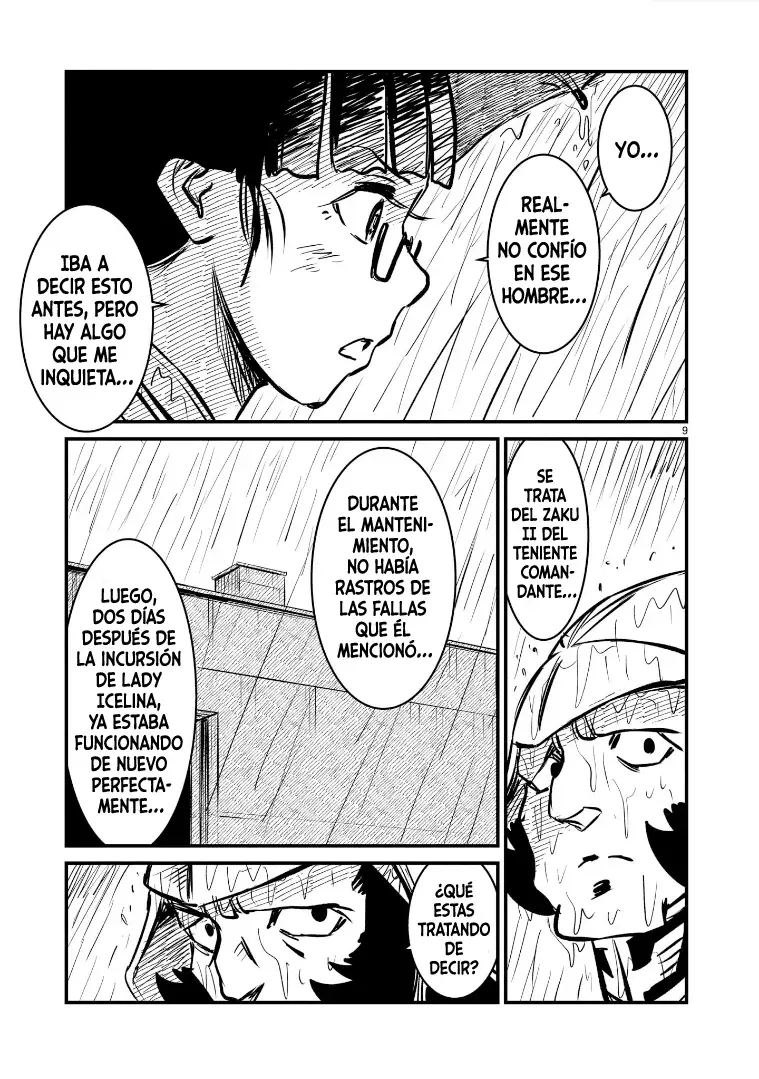 Mobile Suit Gundam: The battle tales of Flanagan Boone Capitulo 5 página 9