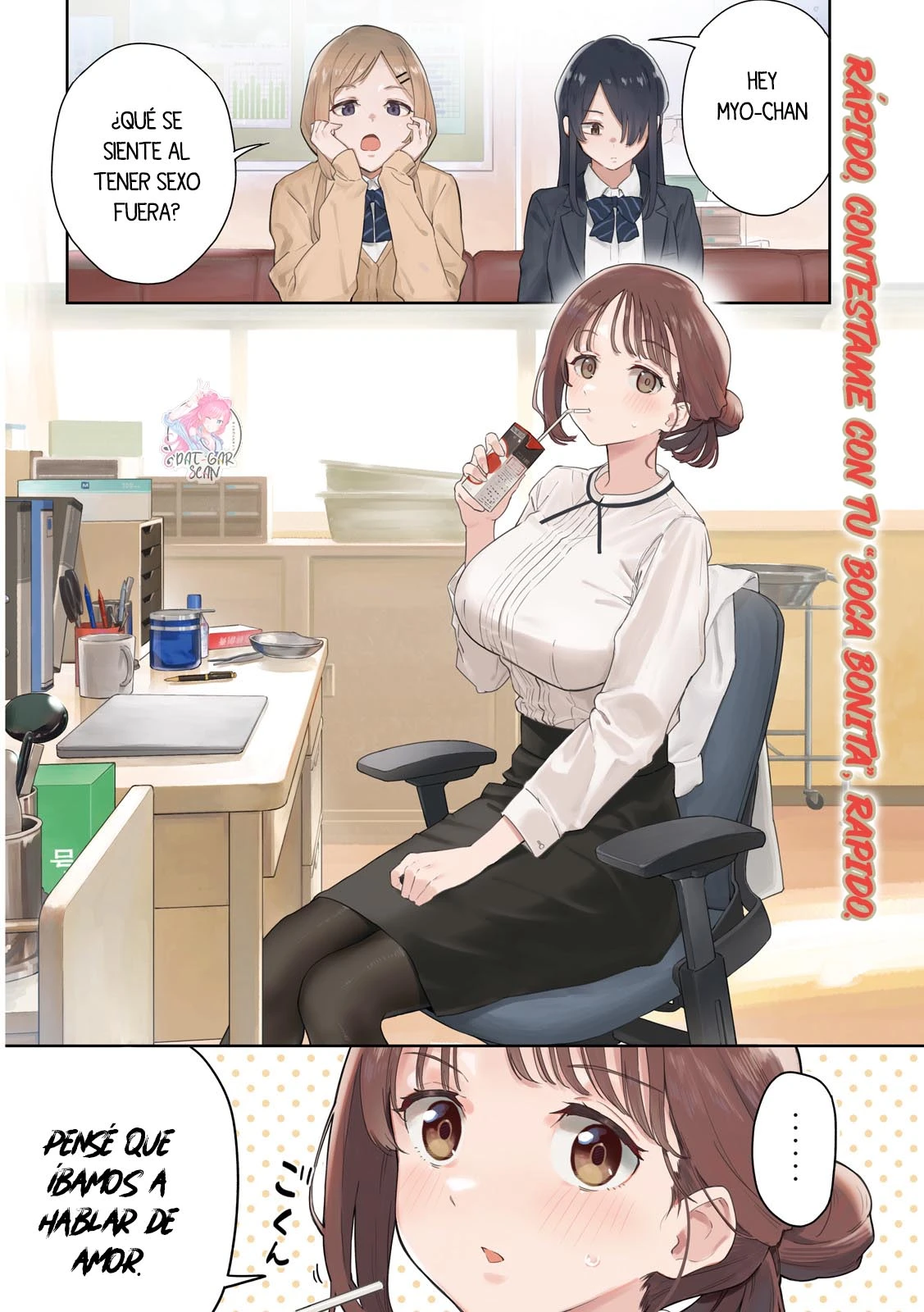 MYO-CHAN SENSEI WA KAKU KATARIKI Capitulo 1: Las normas del s3xo al aire libre página 6