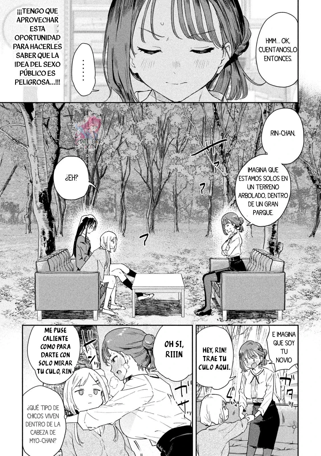 MYO-CHAN SENSEI WA KAKU KATARIKI Capitulo 1: Las normas del s3xo al aire libre página 9