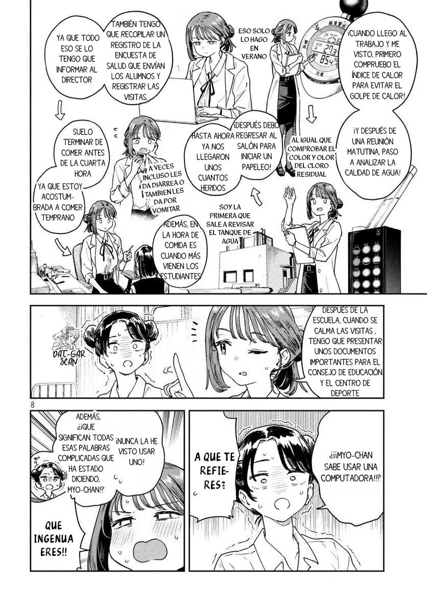 MYO-CHAN SENSEI WA KAKU KATARIKI Capitulo 10: Conviertete en una porfesora de la salud página 9
