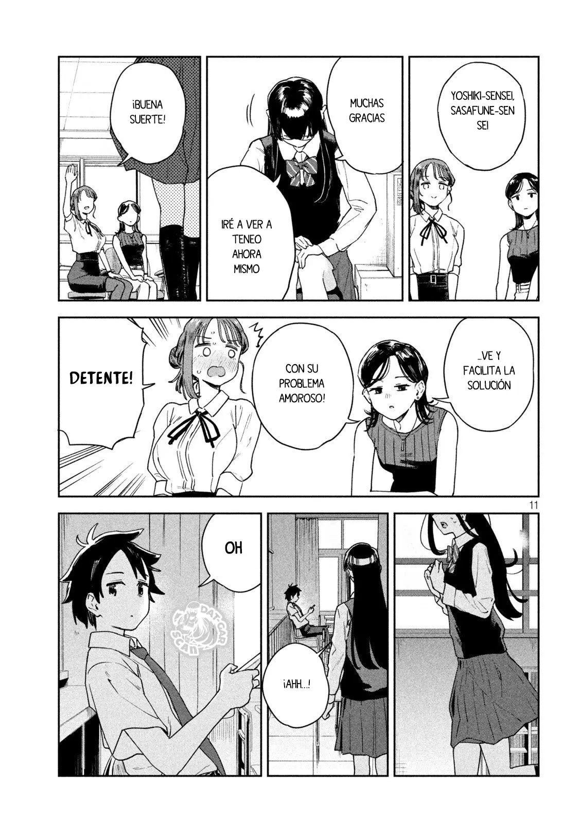 MYO-CHAN SENSEI WA KAKU KATARIKI Capitulo 11: Sentimientos extraterrestes página 12