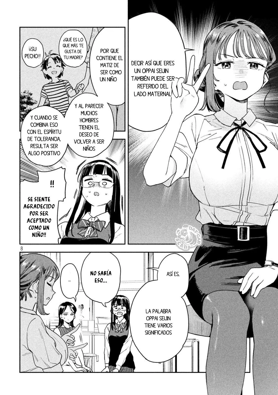 MYO-CHAN SENSEI WA KAKU KATARIKI Capitulo 11: Sentimientos extraterrestes página 9