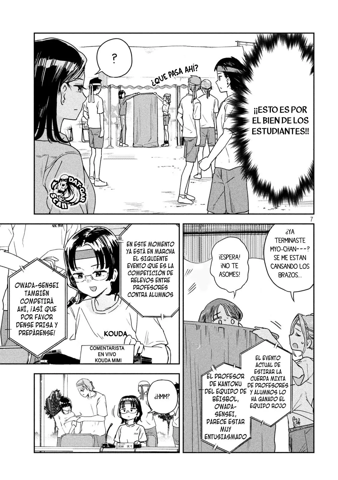 MYO-CHAN SENSEI WA KAKU KATARIKI Capitulo 12: Myo-chan corriendo a toda prisa página 8