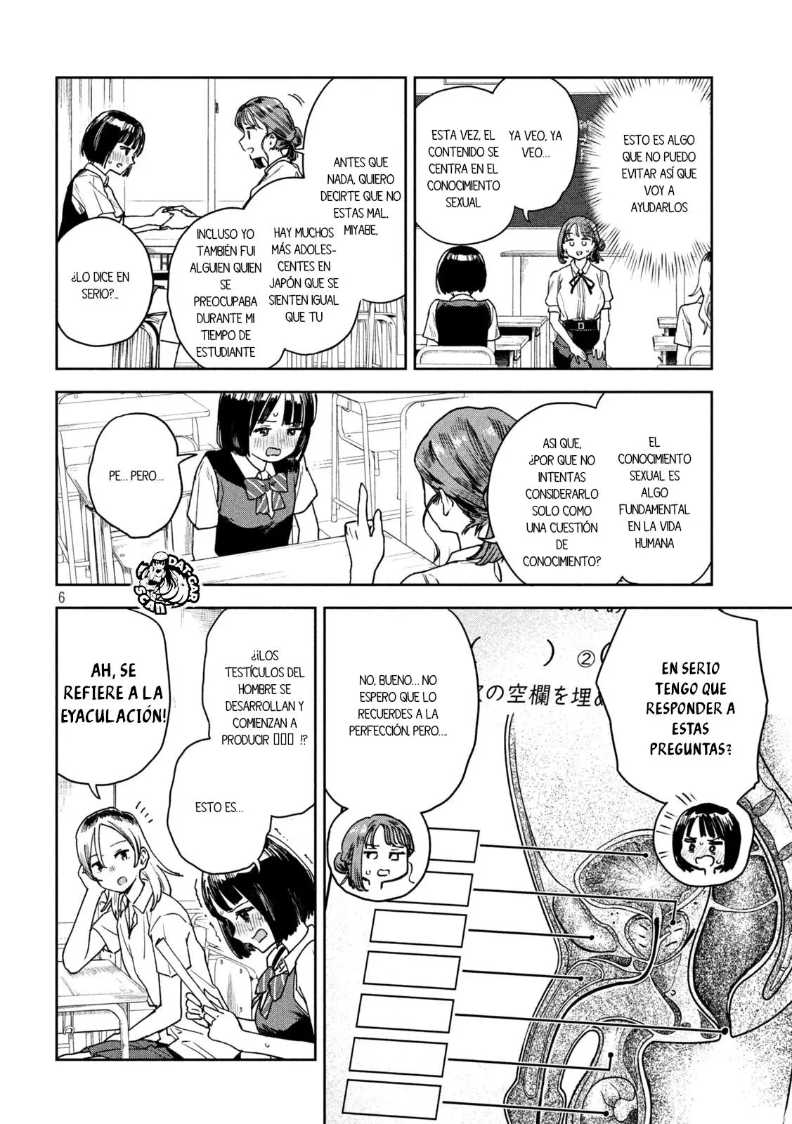 MYO-CHAN SENSEI WA KAKU KATARIKI Capitulo 13: Libro de sexualidad página 7