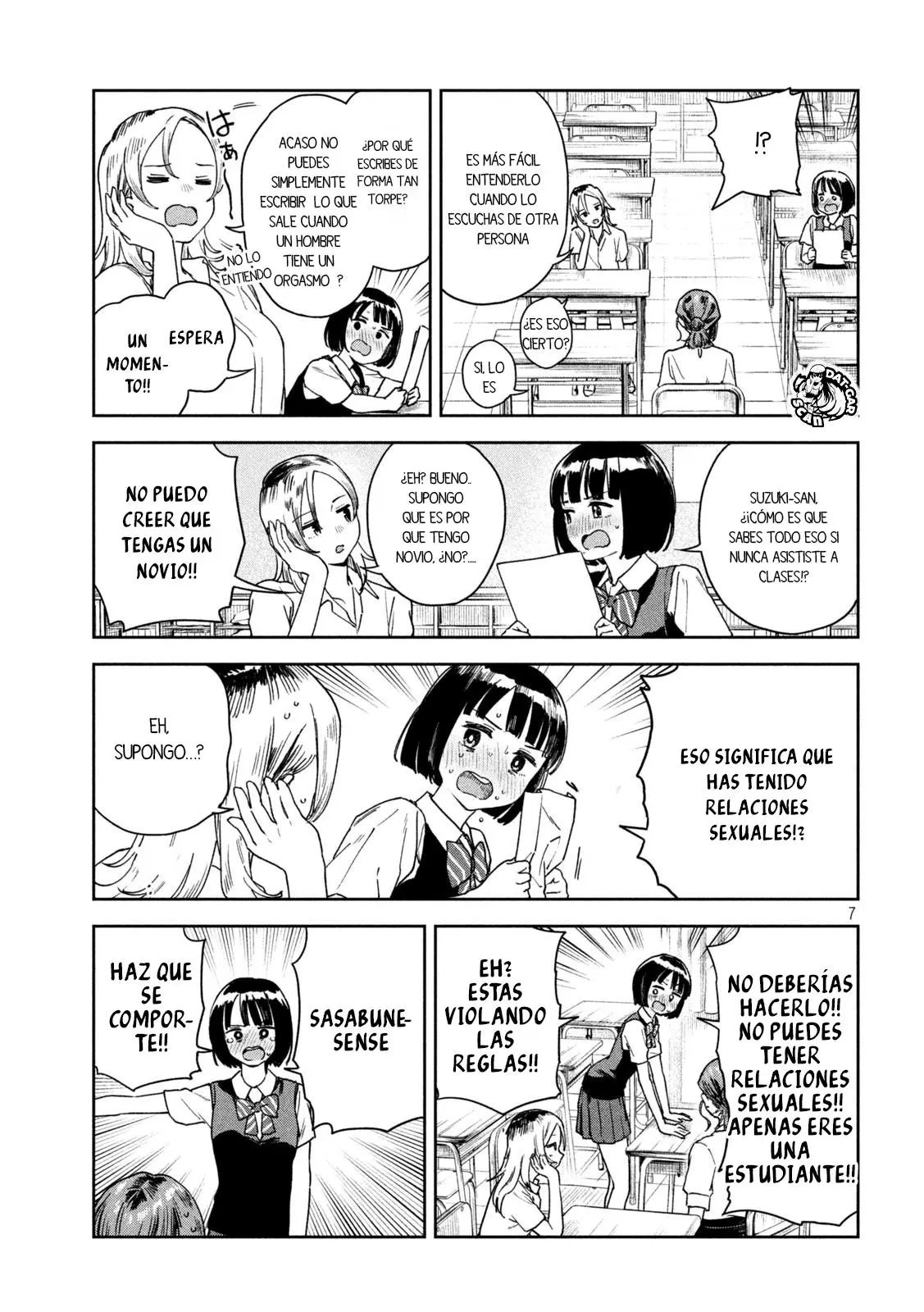 MYO-CHAN SENSEI WA KAKU KATARIKI Capitulo 13: Libro de sexualidad página 8