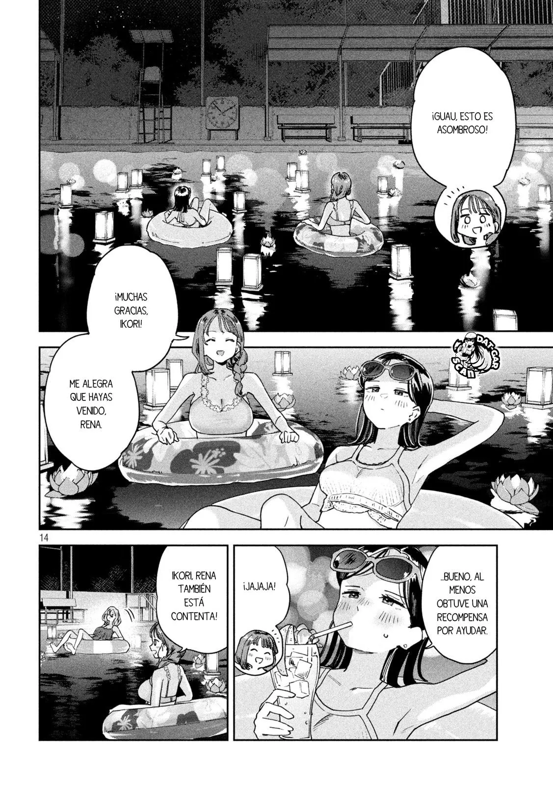 MYO-CHAN SENSEI WA KAKU KATARIKI Capitulo 14: Sky colour pool página 14