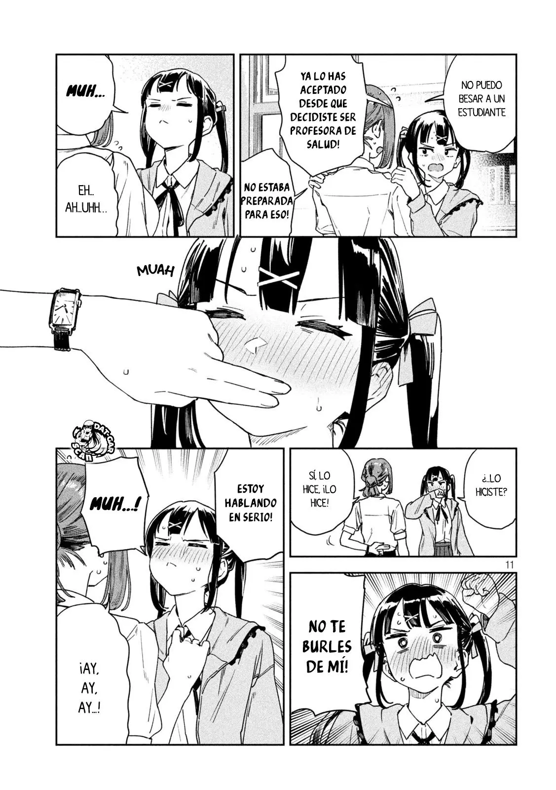 MYO-CHAN SENSEI WA KAKU KATARIKI Capitulo 15: Adicta a los besos página 12