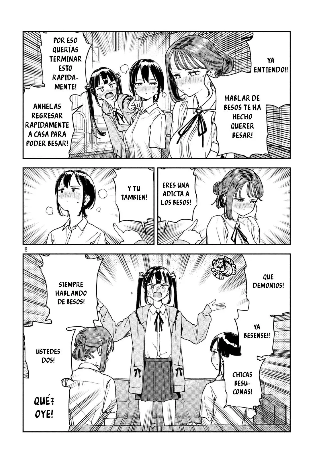 MYO-CHAN SENSEI WA KAKU KATARIKI Capitulo 15: Adicta a los besos página 9