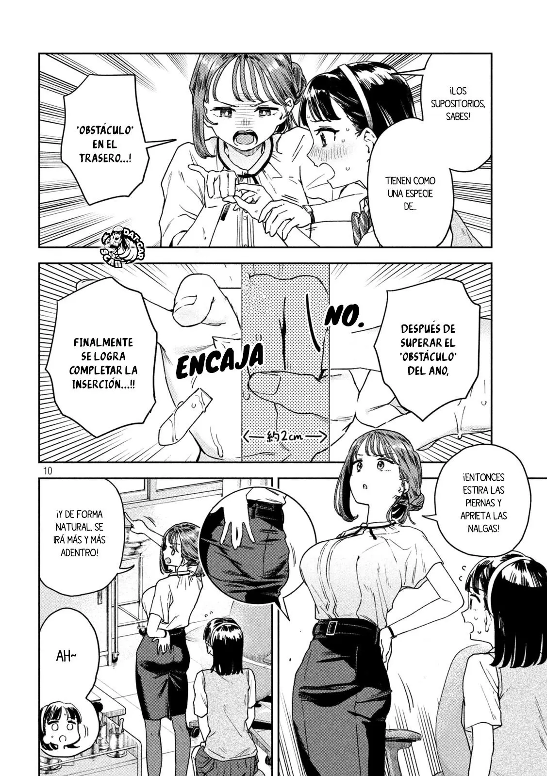 MYO-CHAN SENSEI WA KAKU KATARIKI Capitulo 17: Podrás ver la talla de 00 de Myo-chan página 11